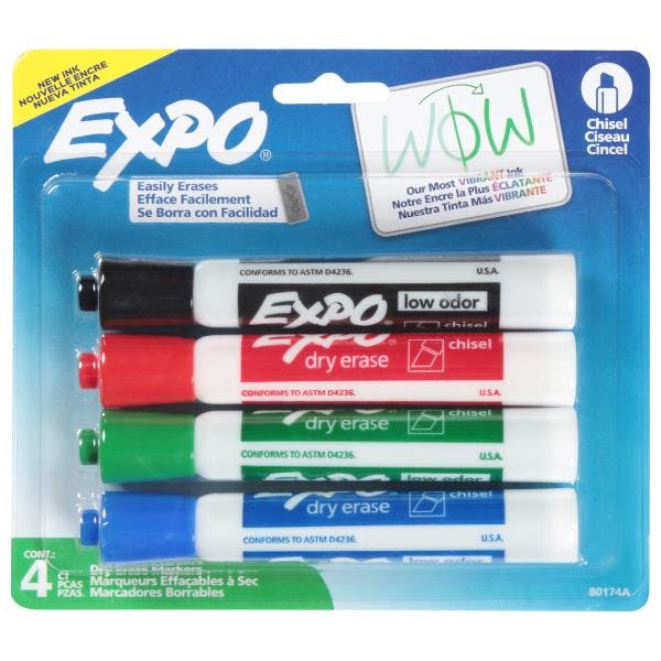 2 Expo Dry Erase Markers 4-Packs