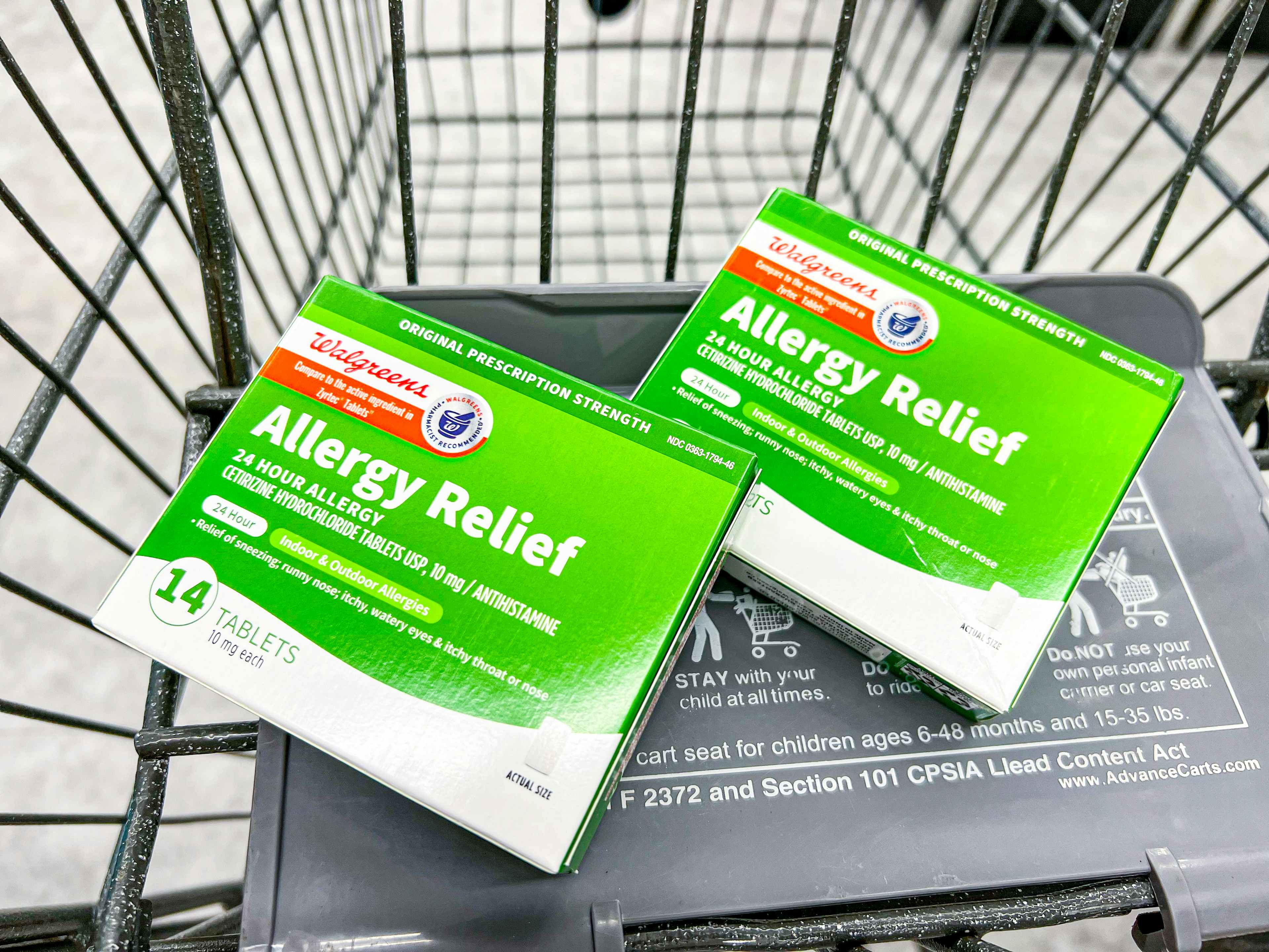 walgreens allergy relief