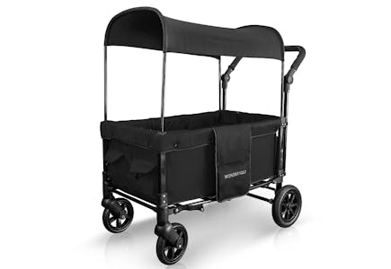 WonderFold Double Stroller Wagon