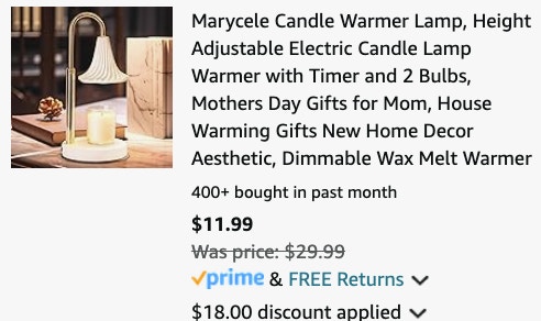 candle warmer