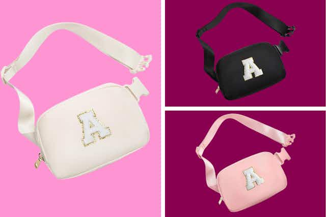 Personalized Initial Crossbody Bag, Only $5.98 on Amazon card image