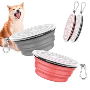 Collapsible Dog Bowls 2-Pack