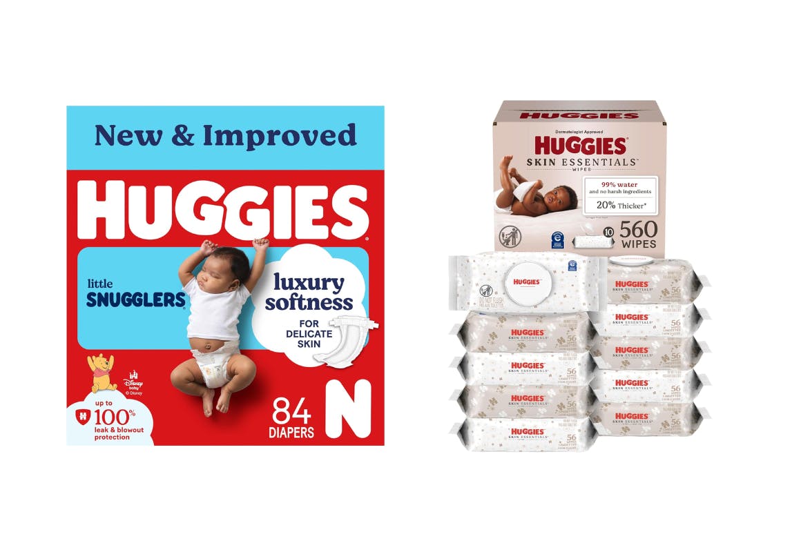 2 Huggies Baby Products