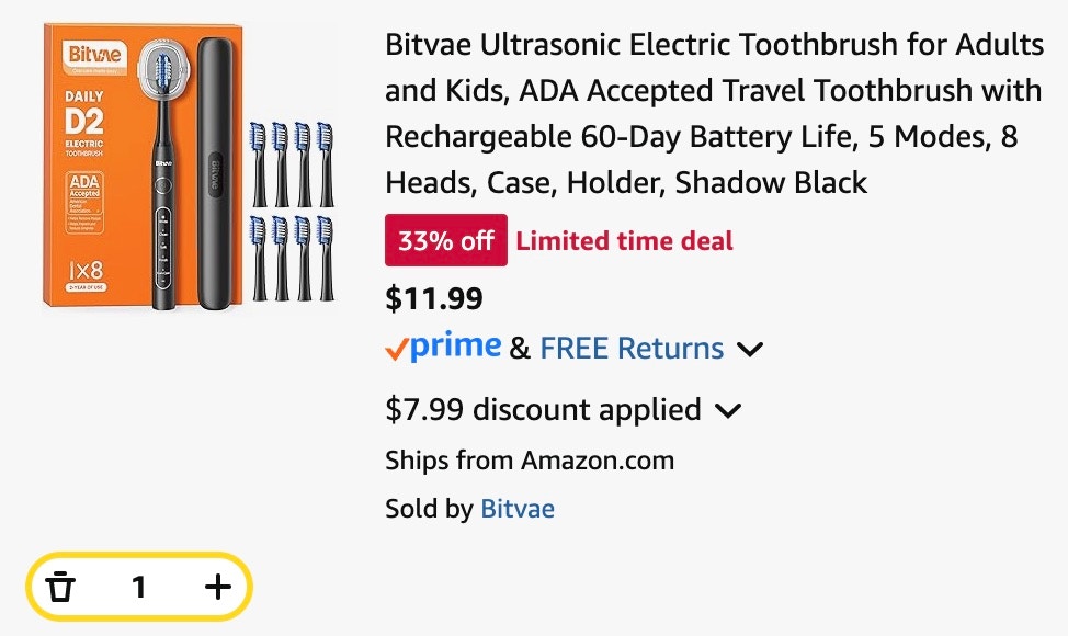 bitvae toothbrush