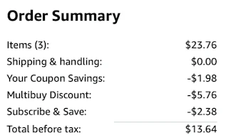 Coke Amazon receipt