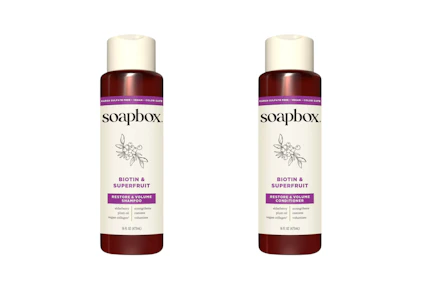 Soapbox Shampoo + Conditioner