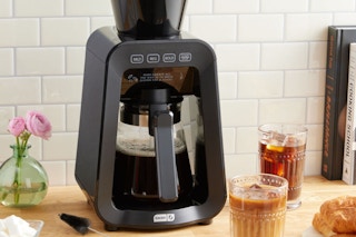 Dash Rapid Cold Brew Coffee Maker on a kitchen counter