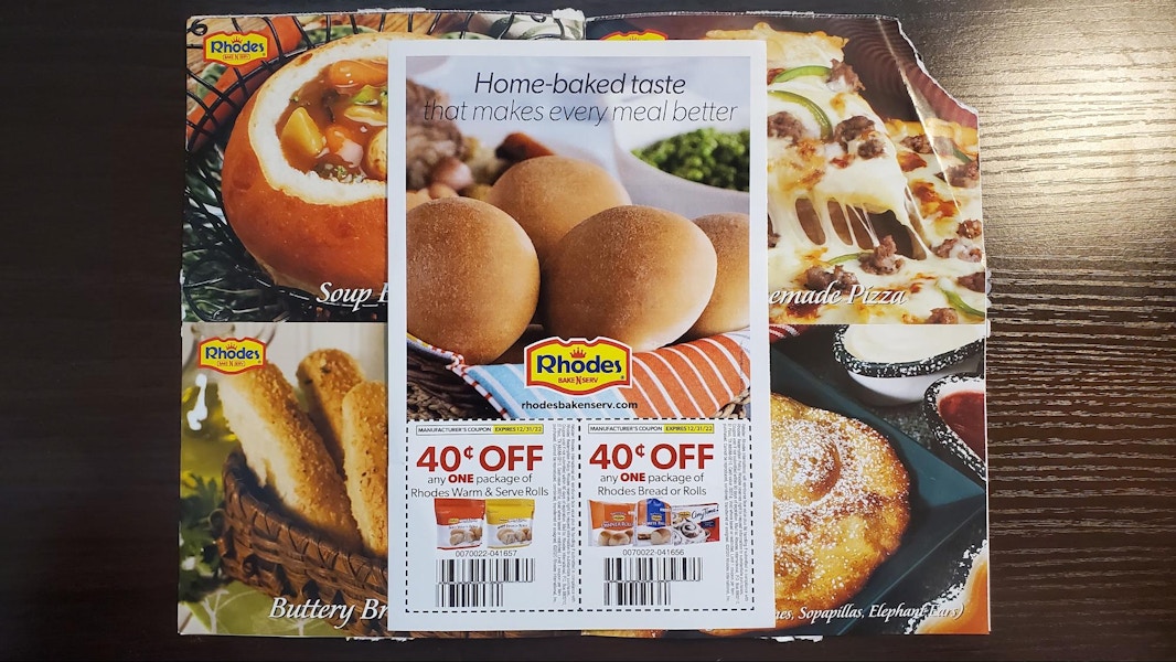 Free Rhodes coupons by mail