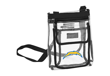 NFL Clear Crossbody Bag