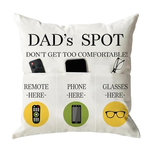 Father's Day Throw Pillow Case