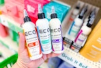 hand holding eco style gel boosters