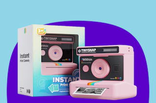 Instant Print Camera for Kids