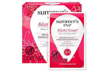 Summer's Eve Wipes, 16 ct