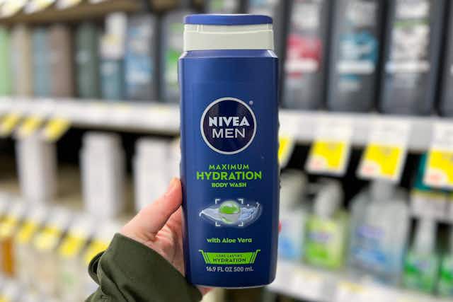 Nivea Body Wash, Only $1.49 at Walgreens card image