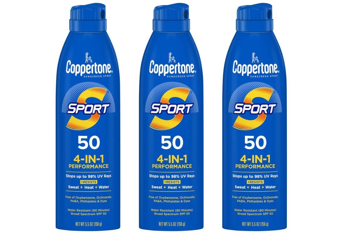 3 Coppertone Sunscreens