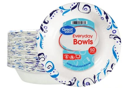 Great Value Paper Bowls