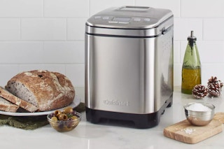 a bread maker on a table