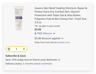 Aveeno Skin Relief Healing Ointment