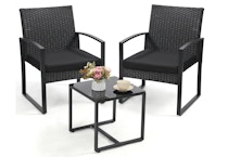 Wrought Studio Patio Bistro Set