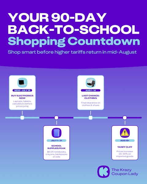 back to school shopping countdown