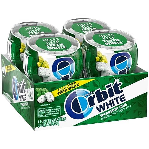 2 Orbit Spearmint Gum 4-Packs