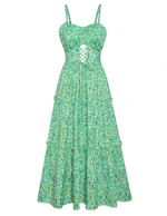 Women's Spaghetti Strap Maxi Dress
