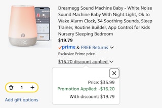 Dreamegg Amazon receipt