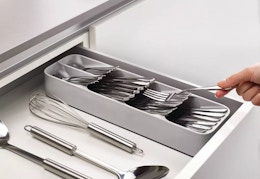 gray Joseph Joseph Cutlery Organizer