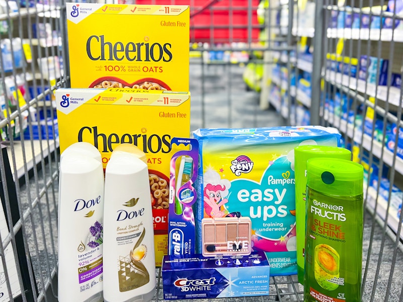cvs pampers garnier fructis dove crest covergirl cheerios 2