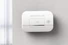 carbon monoxide detector installed on a wall