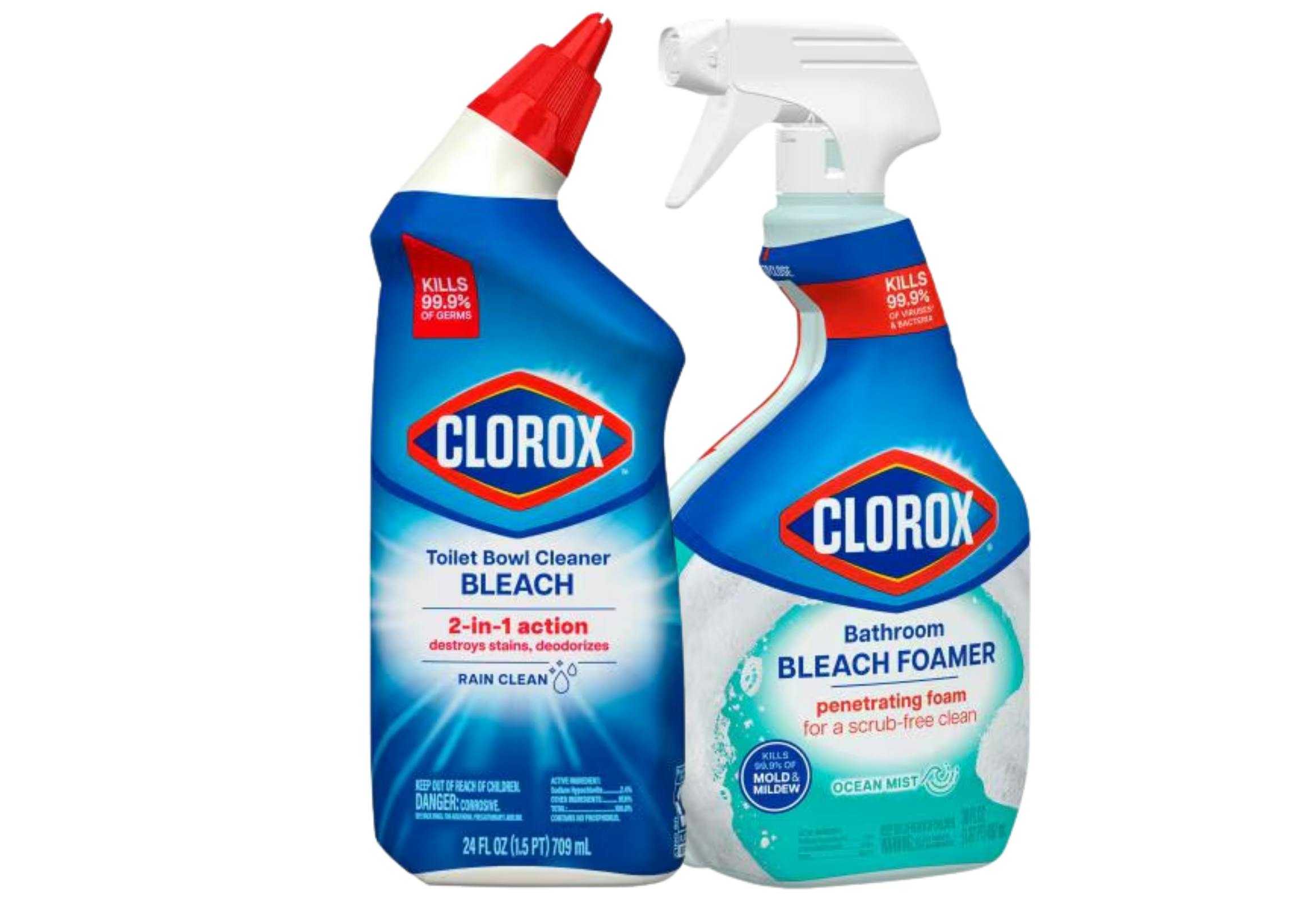 2 Clorox Bleach Cleaners