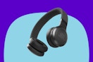 Stock image of a black pair of JBL headphones