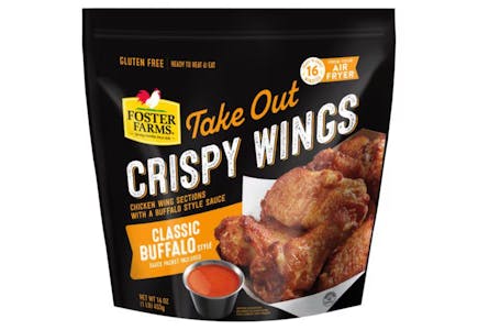 2 Foster Farms Crispy Wings