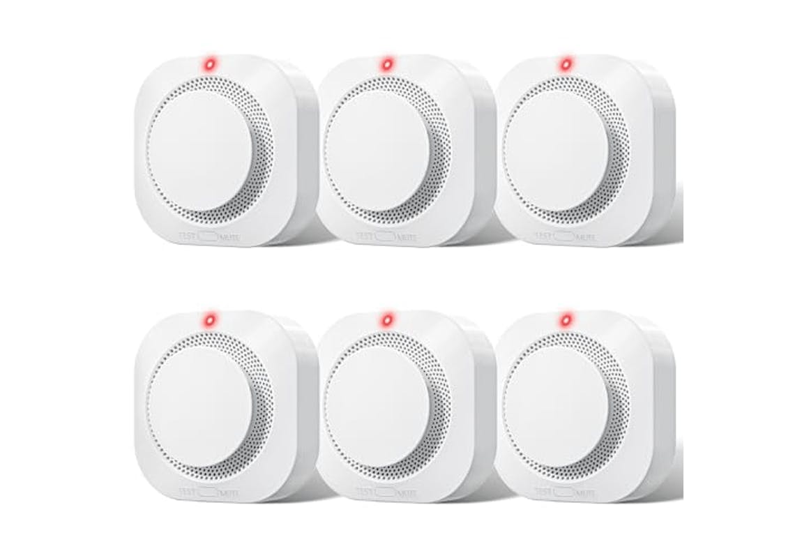 Smoke Detector 6-Pack