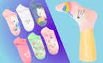 Walmart kids' character sock set