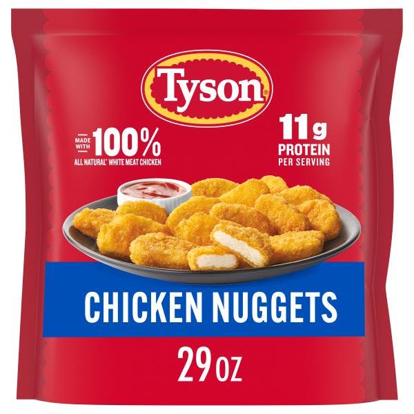 2 Tyson Chicken Nuggets