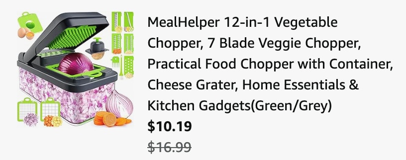 vegetable chopper