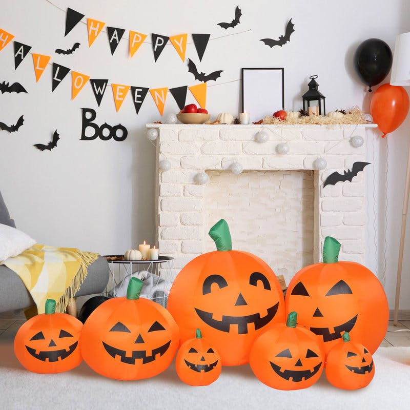 LED Lighted Pumpkins Inflatable