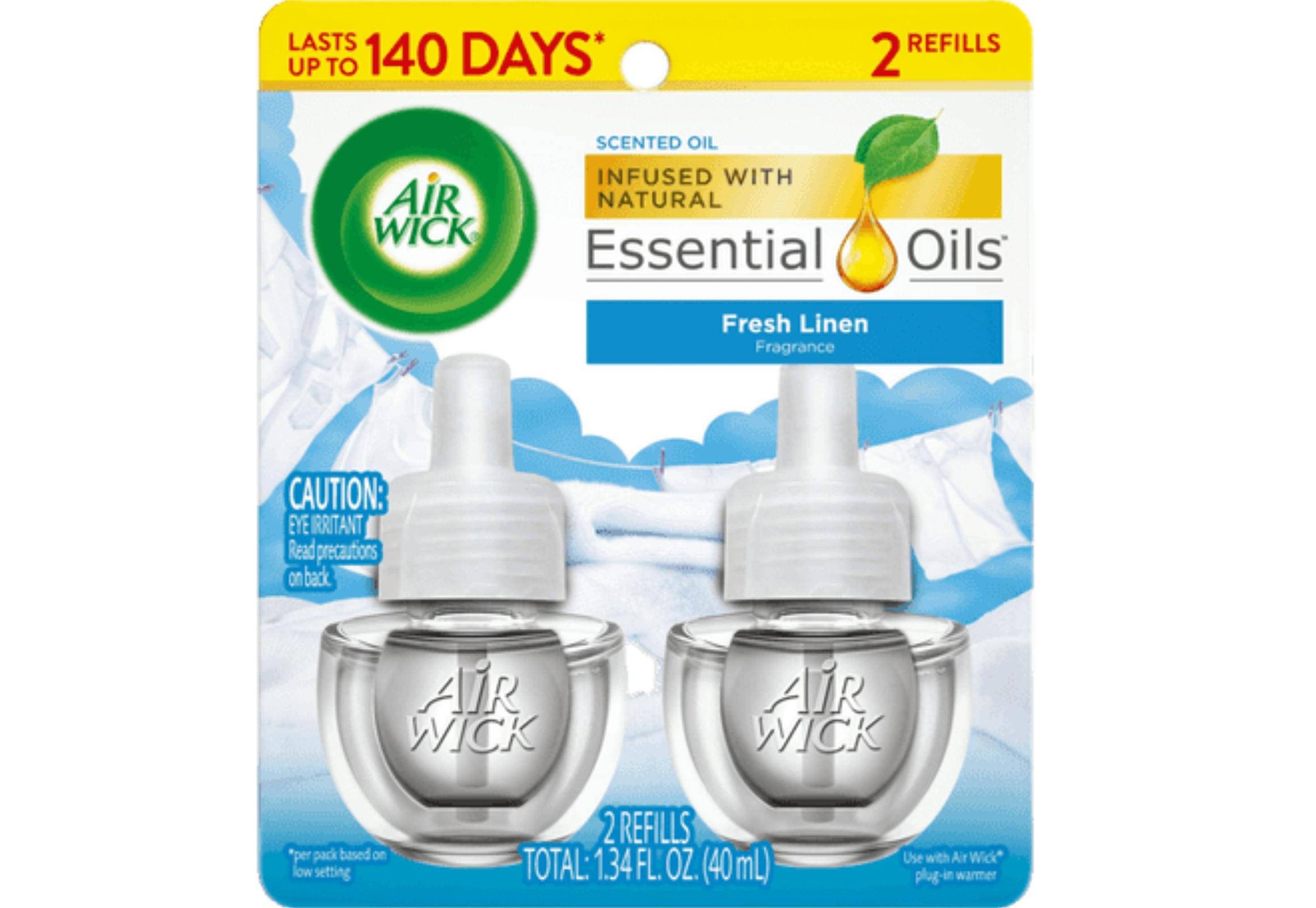 2 Air Wick Scented Oil Refill Packs