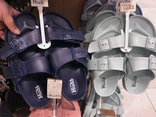 Mudd Double buckle sandals