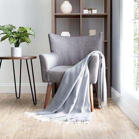 Linens & Hutch Herringbone Blanket