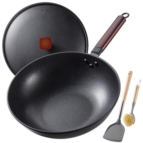 Carbon Steel Wok Set