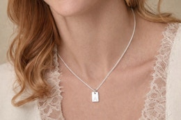 Walmart initial necklace