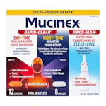 Mucinex Rapid+Clear Combo Pack