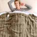 Heated Blanket Electric Throw