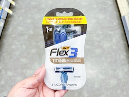 Bic Flex Razors, as Low as Free at Walgreens card image