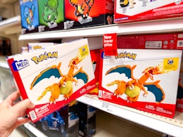 Mega Pokemon Charizard 222-Piece Building Set, Only $8.14 at Target card image