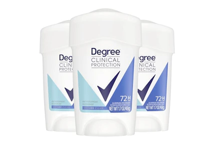 2 Degree Deodorant 3-Packs