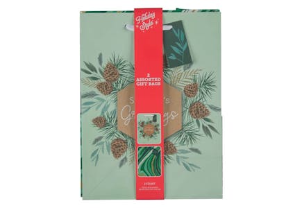 Holiday Style Christmas Gift Bag