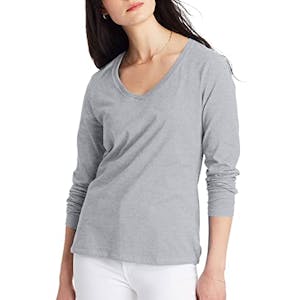 Hanes Women's Long Sleeve Tee